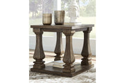 Johnelle Gray End Table - Lara FurnitureEnd Table