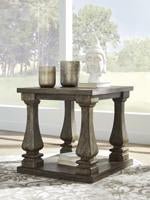 Johnelle Gray End Table - Lara FurnitureEnd Table