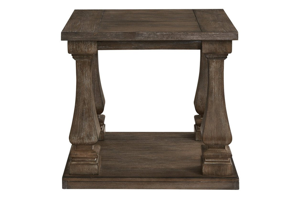 Johnelle Gray End Table - Gate FurnitureEnd Table