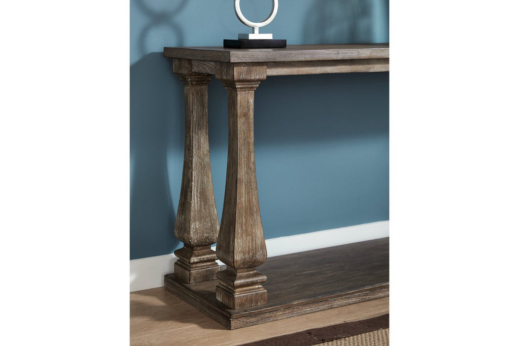 Johnelle Gray Sofa Table - Gate FurnitureSofa Table