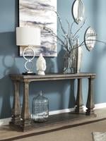 Johnelle Gray Sofa Table - Lara FurnitureSofa Table
