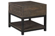 Johurst Grayish Brown End Table - Gate FurnitureEnd Table