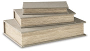 Jolina Linen Box (Set of 3) - A2000486