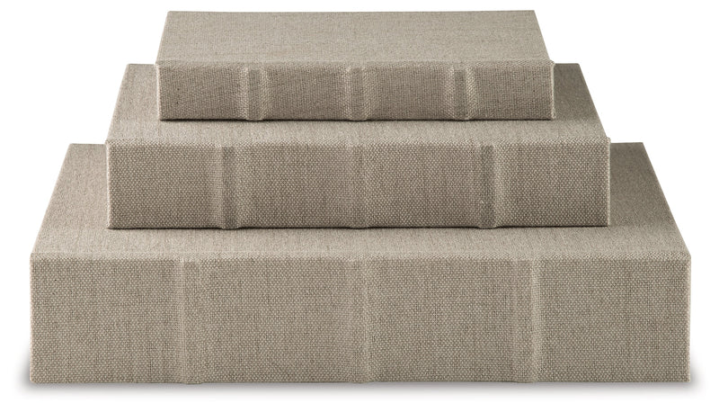 Jolina Linen Box (Set of 3) - A2000486