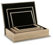 Jolina Linen Box (Set of 3) - A2000486