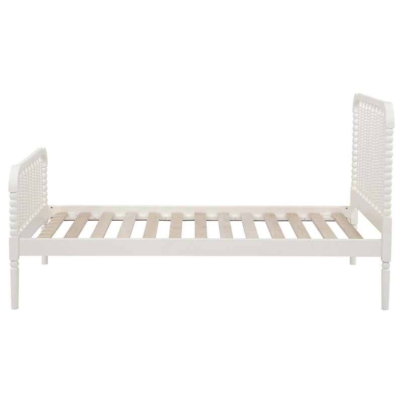 Jones Wood Twin Open Frame Bed White - 400415T
