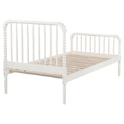 Jones Wood Twin Open Frame Bed White - 400415T