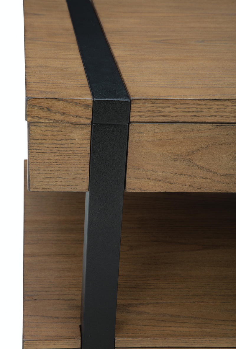 Jorannti Medium Brown Lift-Top Coffee Table - T631-9