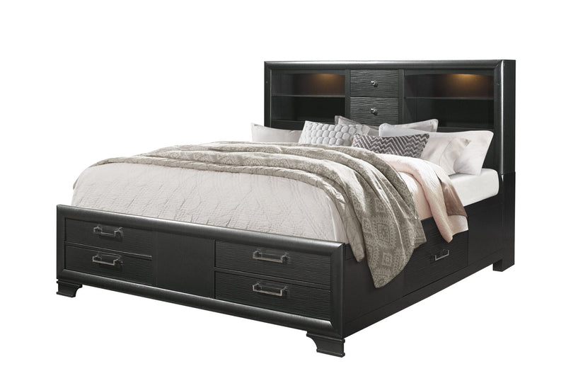 Jordyn Grey King Bed Group - JORDYN-GREY-KBG