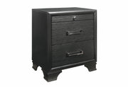 Jordyn Grey Nightstand - JORDYN-GREY-NS