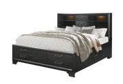 Jordyn Grey Queen Bed - JORDYN-GREY-QB