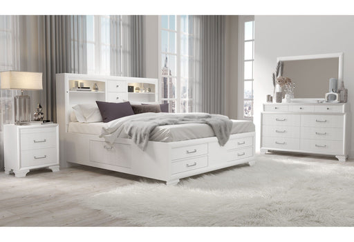 Jordyn White Full Bed Group - JORDYN-WHITE-FBG-1