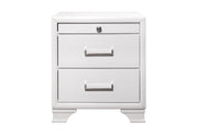 Jordyn White Nightstand - JORDYN-WHITE-NS-1