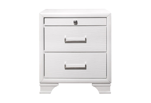Jordyn White Nightstand - JORDYN-WHITE-NS-1