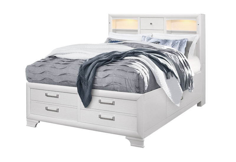 Jordyn White Queen Bed Group - JORDYN-WHITE-QBG-1