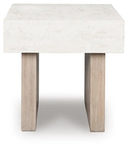 Jorlaina Light Grayish Brown End Table - T622-2