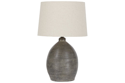 Joyelle Gray Table Lamp - Gate FurnitureTable Lamp