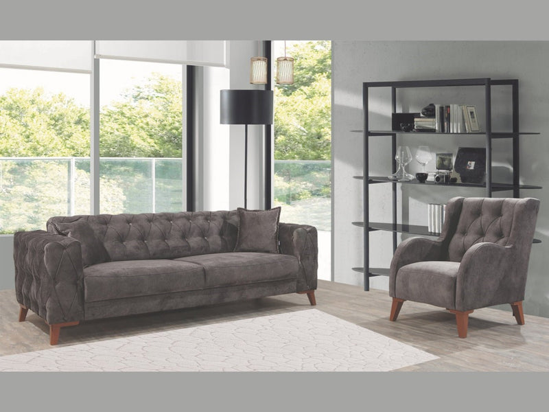 Joza 28" Wide Tufted Armchair - Accent Chairs