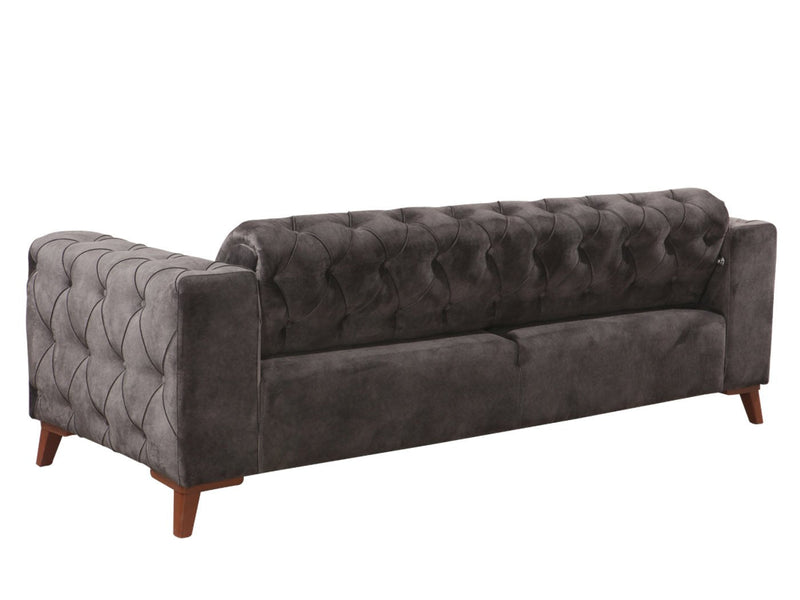 Joza 87" Wide Tufted Extendable Sofa - Sofas
