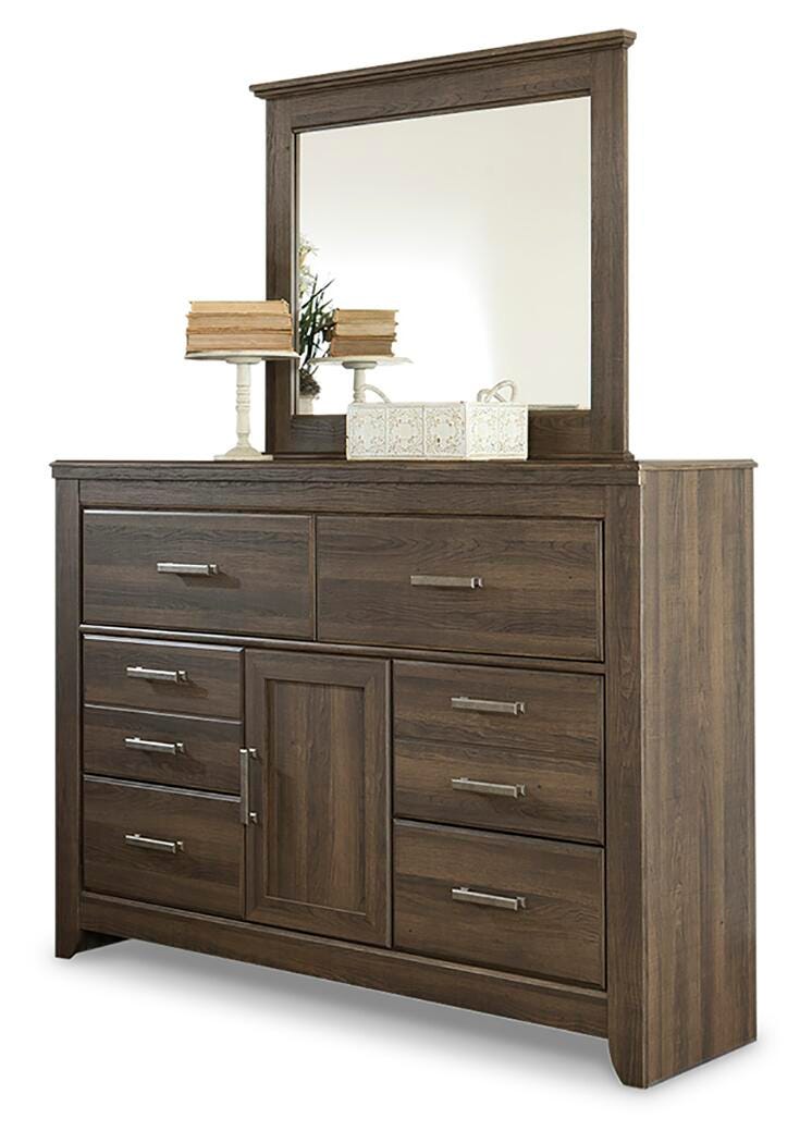 Juararo California King Poster Bed, Dresser and 2 Nightstands - B251B47