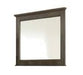 Juararo Dark Brown Bedroom Mirror - Gate FurnitureMirror
