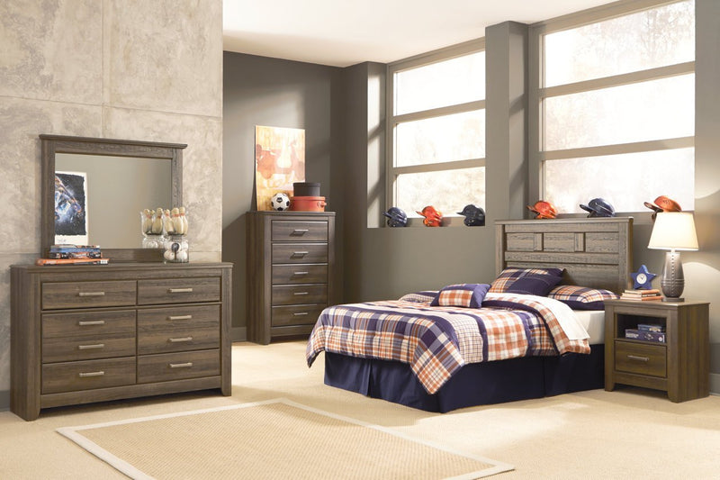 Juararo Dark Brown Chest of Drawers - Lara FurnitureChest