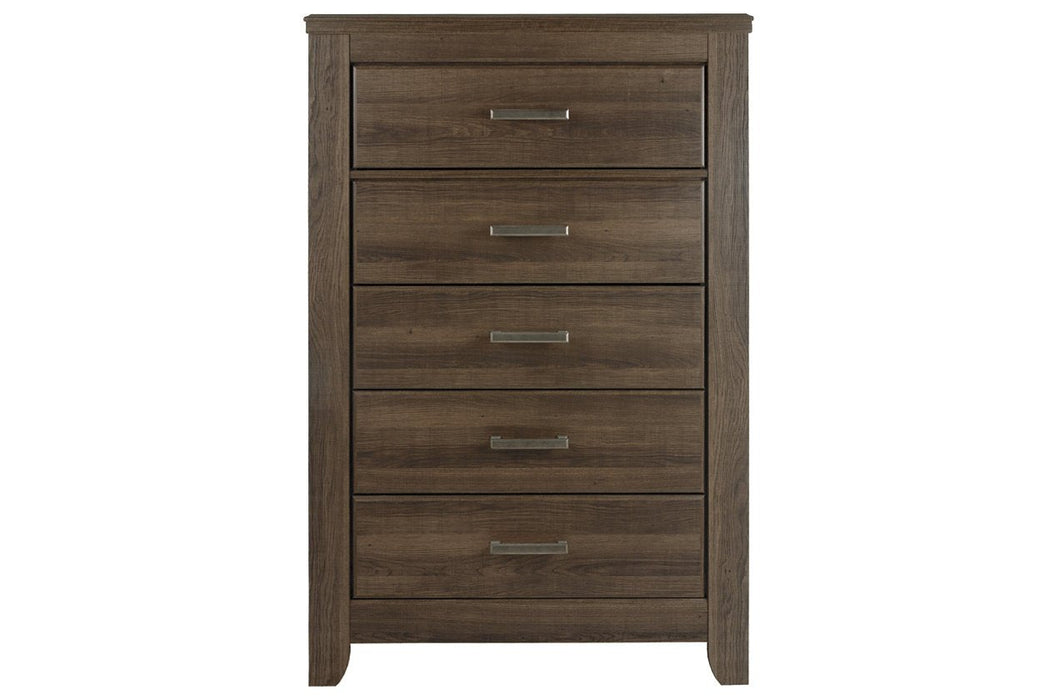 Juararo Dark Brown Chest of Drawers - Gate FurnitureChest