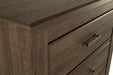 Juararo Dark Brown Chest of Drawers - Gate FurnitureChest