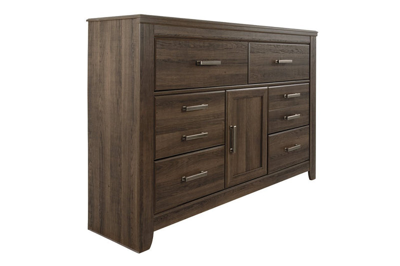 Juararo Dark Brown Dresser - Lara FurnitureDresser