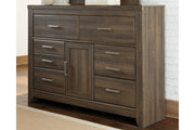 Juararo Dark Brown Dresser - Lara FurnitureDresser