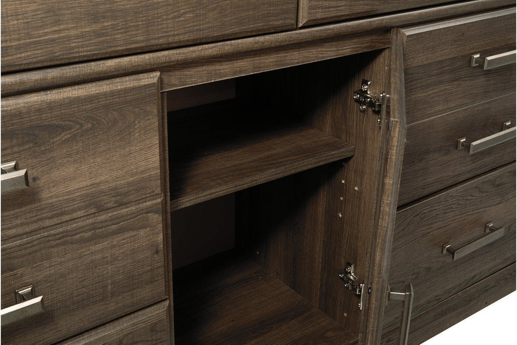 Juararo Dark Brown Dresser - Gate FurnitureDresser