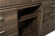 Juararo Dark Brown Dresser - Gate FurnitureDresser
