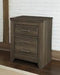 Juararo Dark Brown Nightstand - Gate FurnitureNightstand