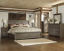 Juararo Dark Brown Panel Bedroom Set - Gate FurnitureBedroom Set