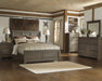 Juararo Dark Brown Panel Bedroom Set - Gate FurnitureBedroom Set