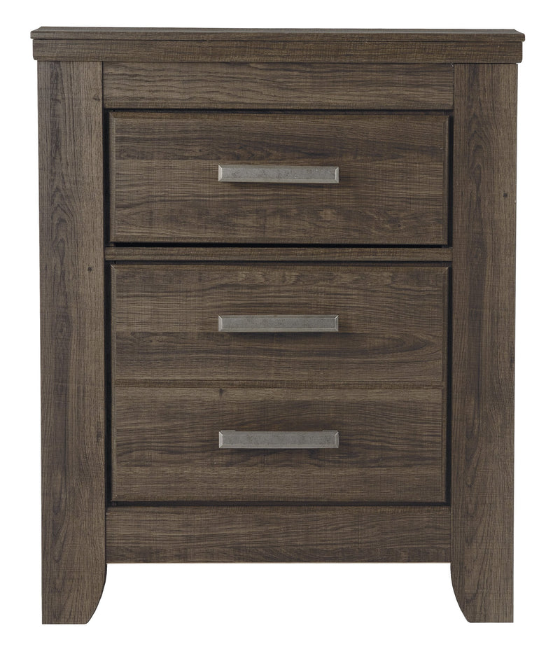 Juararo Dark Brown Panel Bedroom Set - Lara FurnitureBedroom Set