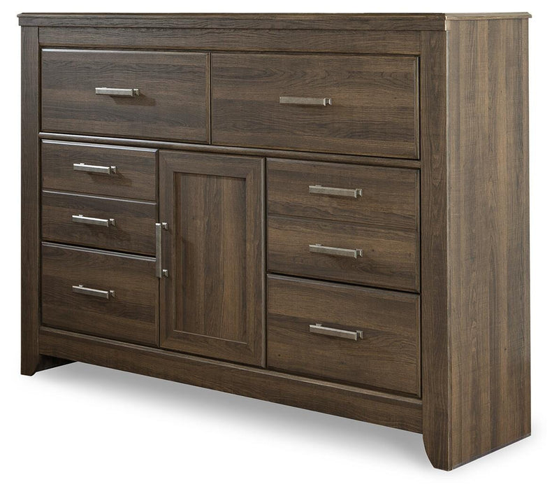 Juararo King Poster Bed, Dresser and Chest - B251B54
