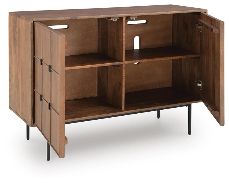 Juddins Brown Accent Cabinet - A4000692