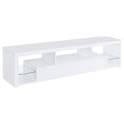 Jude 3-piece 71-inch TV Entertainment Center White High Gloss - 704251-SET
