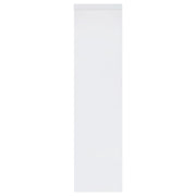 Jude 3-shelf Engineered Wood Media Tower High Gloss White - 704254