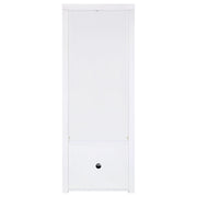 Jude 3-shelf Engineered Wood Media Tower High Gloss White - 704254