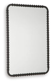Judlow Black Accent Mirror - A8010419