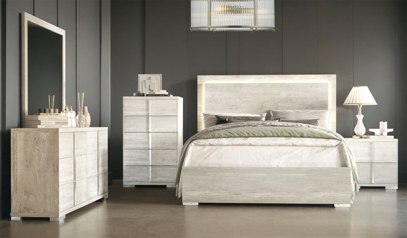 Juliet White Queen 5 Piece - JULIET-WT-Q-5PC