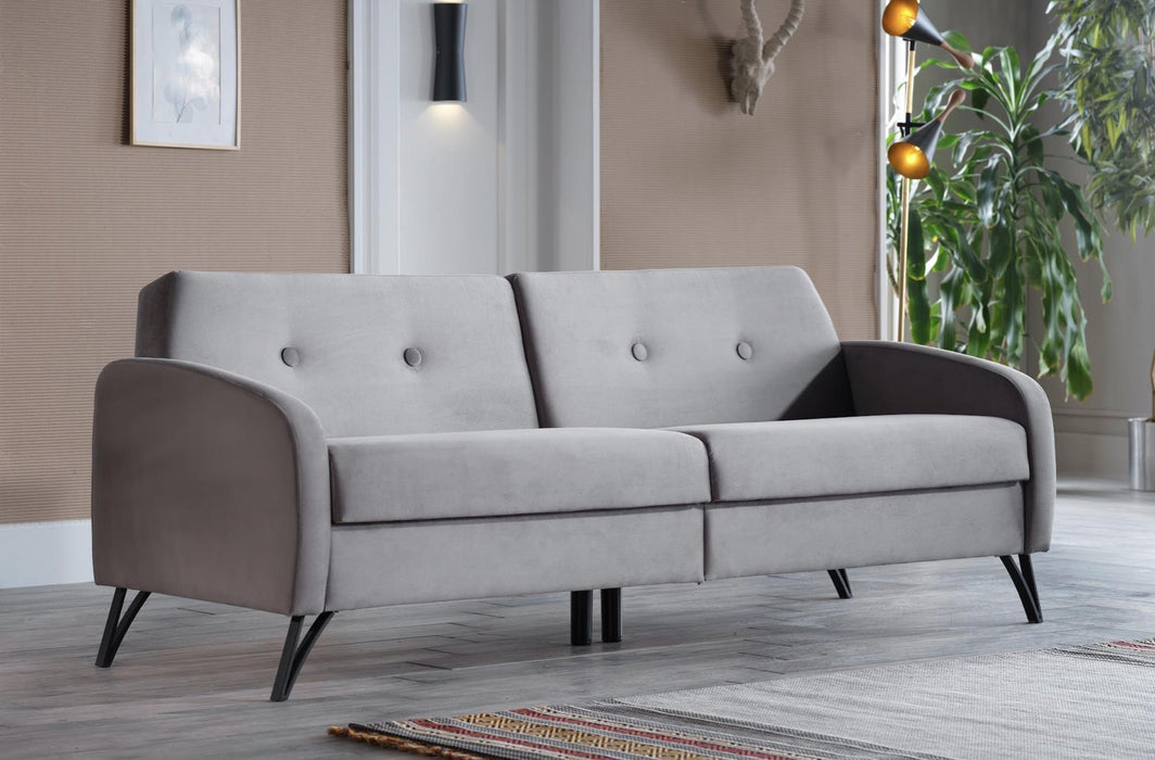 Juniper 3 Seat Sleeper (Vika Grey) - Gate FurnitureSleeper Sofa