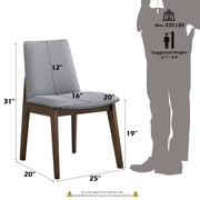 Kaela SIDE CHAIR (SET-2) - DN02926