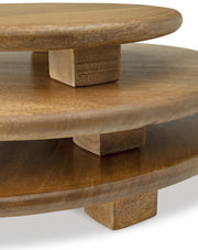 Kaidler Brown Tray Set (Set of 3) - A2000614