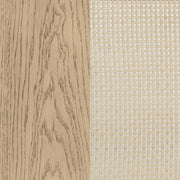 Kailani 2-drawer Nightstand Bedside Table Beige Oak - 225042