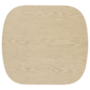 Kailani 2-piece Coastal Coffee and End Table Set Beige Oak - 706588-S2