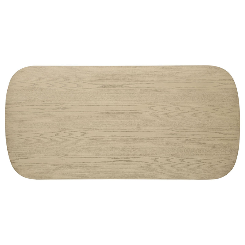Kailani 3-piece Coastal Coffee and End Table Set Beige Oak - 706588-S3