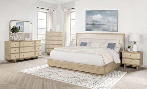 Kailani 5-piece Queen Bedroom Set Beige Oak - 225041Q-S5
